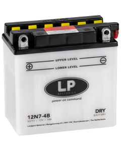 12V Standard 7 Ah 12N7-4B Syrefylt Blybatteri