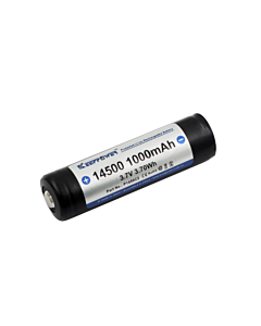 Ladbart AA 14500 3.7V 1000mAh - med sikkerhetskrets