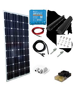 200W Solcellepakke for bobil, camping, hytte...