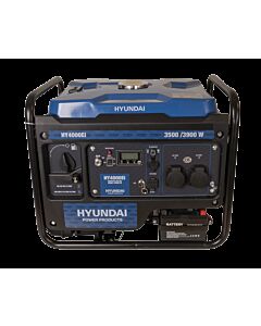 HYUNDAI HY4000Ei Inverter Aggregat 3900W - Fjernkontroll og ATS