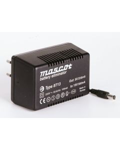 9VDC Strømadapter 6.3W 0.7A AC/DC 8713