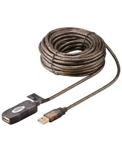 Aktiv skjøtekabel til USB 2.0 med integrert repeater, 10 meter