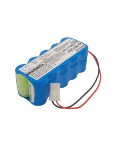 Batteri til Fukuda FC-1760 12.0V 3000mAh 10KR-2300FO, MD-BY03, 10N-1700SCR