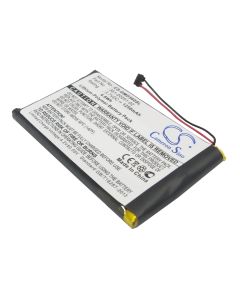 Batteri til Garmin Dezl 560LMT, 560LT 3.7V 1250mAh 361-00051-02
