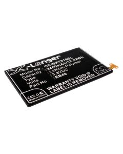 Batteri til Motorola Droid RazR Maxx EB40, SNN5910, SNN5910A, SNN5910B 3400 mAh kompatibelt