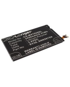 Batteri til Motorola Droid RazR HD EV30, SNN5915A, SNN5915B 2450 mAh kompatibelt
