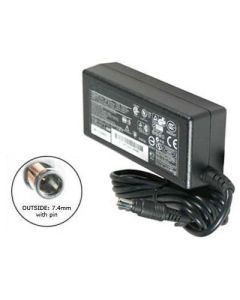 PC lader / AC adapter til HP - 18,5V 65W 7,4mm senterpin