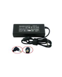 PC lader adapter Asus 90W 18,5V 2,5X5,5 mm vinkelplugg