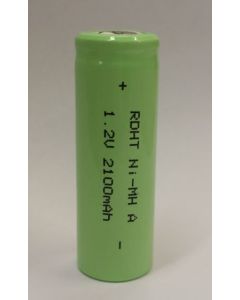 Batteri CN277 1,2V 2000mAh 17x50mm NIMH hightemp