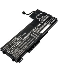 Batteri til HP ZBook 15 G3 G4, 17 G3 Mobile 11,4V 7,7Ah
