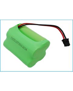 Batteri til Uniden, Icom skanner 4,8V 1,2Ah NIMH BP120, BP150, BP180, BP250, UNIDEN BBTY0356001