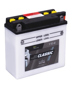 12N5,5-3B batteri til MC og ATV 12V 5,5Ah (138x61x131mm)