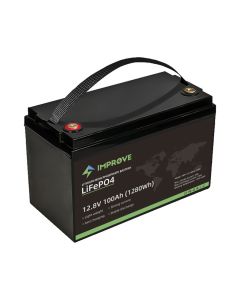 12V 100AH Lithium Batteri Improve - Bluetooth