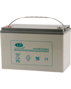 12V 100Ah AGM batteri 328X172X215 (220)mm