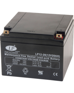 12V 28Ah Batteri 165x176xH125 T3