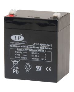 12V  5,0-5,4Ah AGM Batteri 90x70x101/107mm T1
