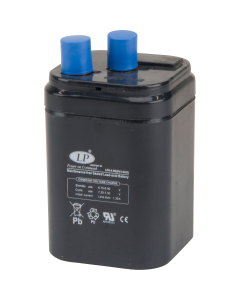 Ladbart Batteri LP6-4,5S 6v 4,5Ah fjærpoler