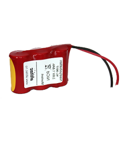 3,6v 4,0Ah nødlysbatteripakke m/ Ledning u/kontakt