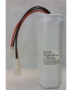11,1 V Li-Ion Batteripakke til dykkerlykt 14Ah