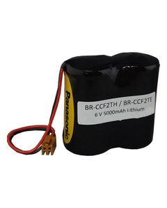 Batteri til GE Fanuc og Cutler Hammer CNC 6V 5000 mAh A06B-0073-K001, BR-CCF2TH