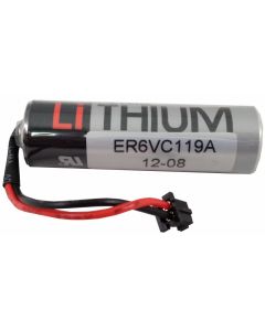 Batteri til Mitsubishi MelServo MR-J3 PLC/PLS 3,6V ER6V-C119B, MR-J3 BAT