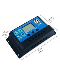 Solcelle regulator PWM 12V/24V 20A