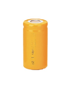 Sub-C 1,2V 1,8Ah NiCd høytemp. battericelle