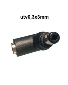 TIP13 overgangsplugg 6.3x3mm til Toshiba