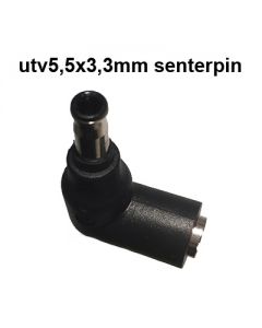 TIP2 overgangsplugg til Samsung 5.5x3.3mm senterpin