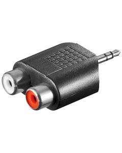 Audio adapter 3,5mm Jack - 2x RCA Jack