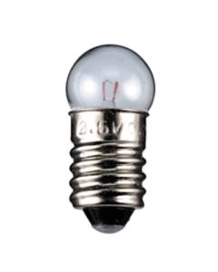 E10 miniatyrpære 0,7W 3,5V 24x11,5mm