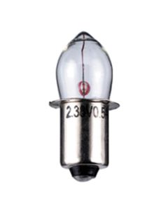 P13.5 miniatyrpære 1,2W 2,38V 30,5x11,5mm