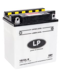12V Standard 11 Ah YB10L-B Syrefylt Blybatteri