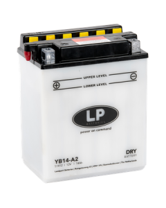 YB14-A2 batteri til MC og ATV 12V 14Ah (135x90x168mm)