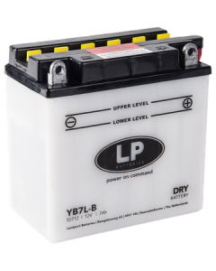 12V Standard 8 Ah YB7L-B Syrefylt Blybatteri