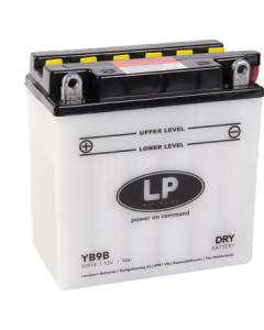 12V Standard 9 Ah YB9-B Syrefylt Blybatteri