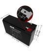 12V 6Ah  AGM batteri T1 