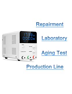 Laboratoriestrømforsyning 0-5A, 0-60V med LED Display 