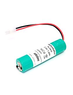 2,4v 1,6Ah nødlysbatteripakke m/ ledning 