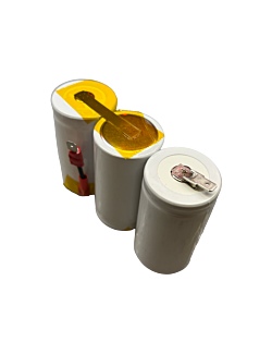 3,6v 2,2Ah nødlysbatteripakke m/ Faston Van Lien 407910-000
