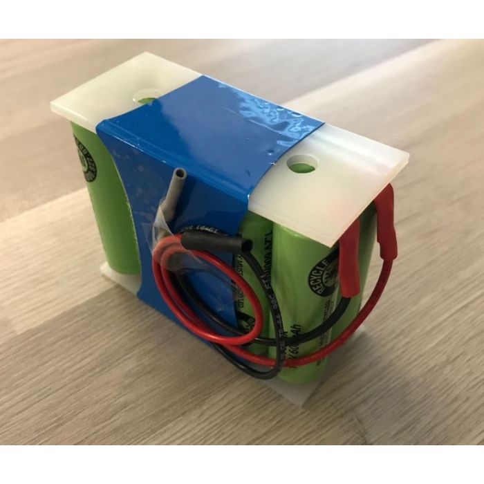 12V 600mAh NiCd Batteri for backup 10 VRE AAL 700/10 KRMR 15/51