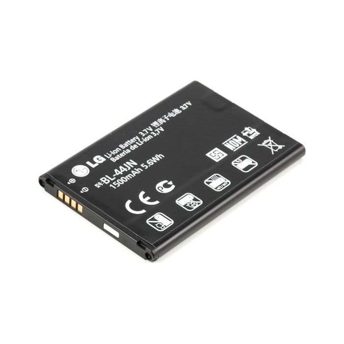 Batteri til LG E400 E410i C660 P970 Optimus BL-44JN 1500 mAh Originalt