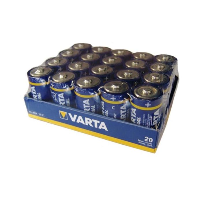 Varta Industrial batteri C/LR14 1,5V Alkalisk - 20 pakning