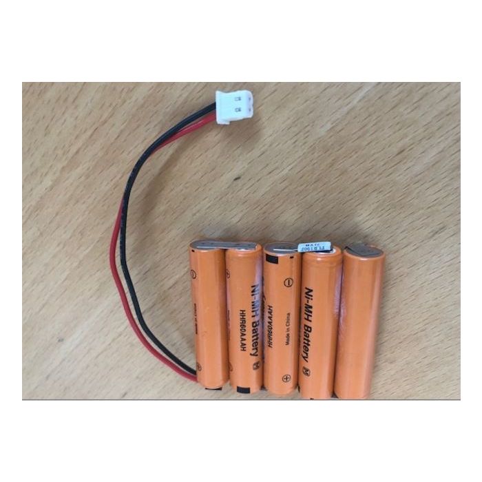 Batteri 6V 800mAh AAA med kontakt