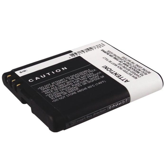 BL-6Q batteri Nokia 6700 Classic Kompatibelt 950 mAh