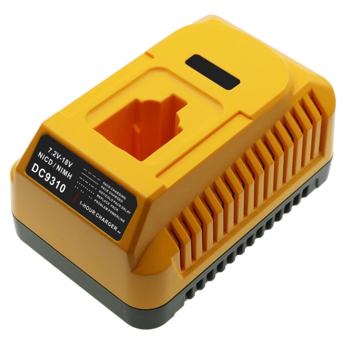 Lader for Black & Decker og Dewalt 7.2-18V NIMH/NiCd