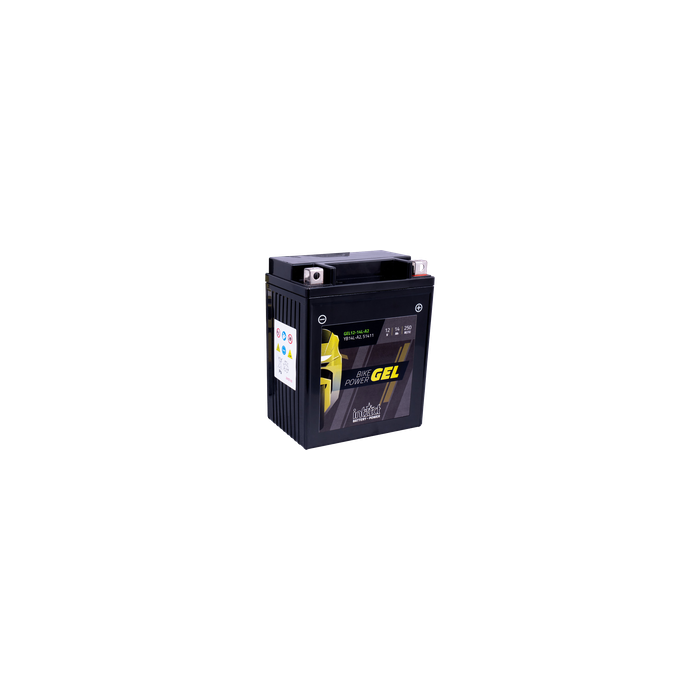 YB14L-B2/A2 GEL batteri til MC og ATV 12V 14Ah (135x90x168mm) 