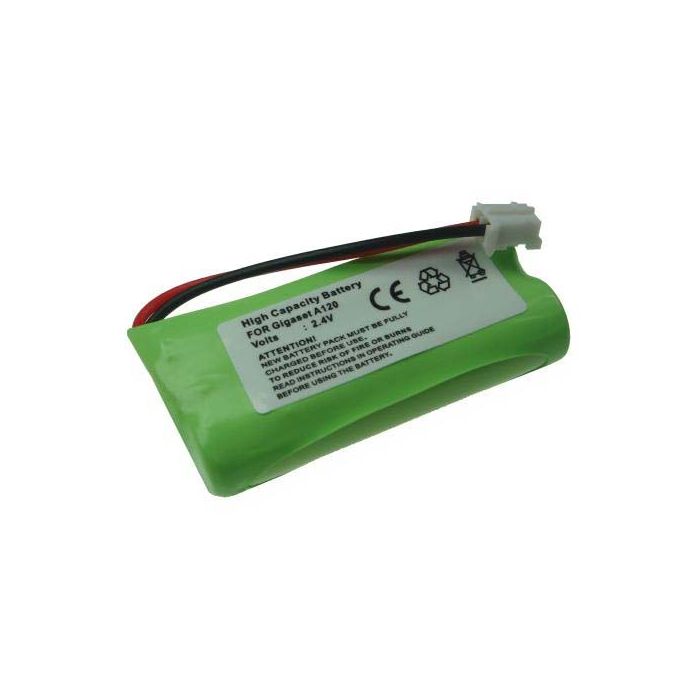 Batteri til Siemens Gigaset C28. C42. C46. C42H. C36H. C360. C365. CL5010 - 2,4V 650 mAh NiMH