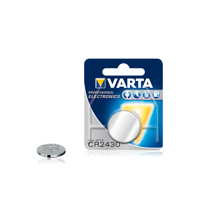 Varta CR2430 Lithium 3V batteri 280 mAh