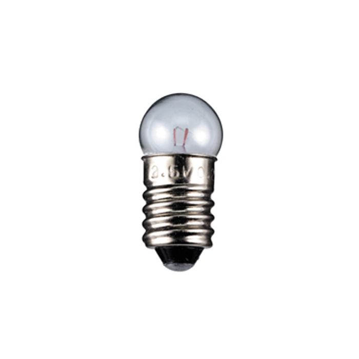 E10 miniatyrpære 0,3W 6V 24x11,5mm